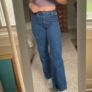 Wide leg Calvin Klein jeans!